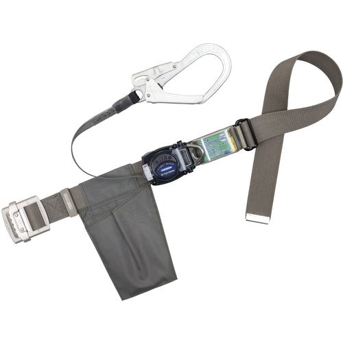 ■TSUYORON 胴ベルト型墜落制止用器具(巻取タイプ)ロック機構なし リトライト シルバー Mサイズ 幅50MM&times;長さ1200MM〔品番:TBRL593SL1MJANBP〕【6288275:0】[送料別途見積り][法人・事業所限定][掲外取寄][店頭受取不可]｜ホームセンターバロー　店