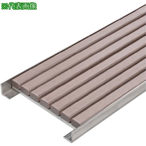 ■カネソウ リサイクルウッドグレーチング 縦目タイプ〔品番:WGRA30200X500〕【6293694:0】[法人・事業所限定][外直送元][店頭受取不可]