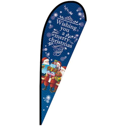 ■グリーンクロス のぼり Pバナー大 Wishing you a merrychristmas 69298 1250&times;3300〔品番:6300048998〕【6296050:0】[送料別途見積り][法人・事業所限定][外直送][店頭受取不可]｜ホームセンターバロー　店