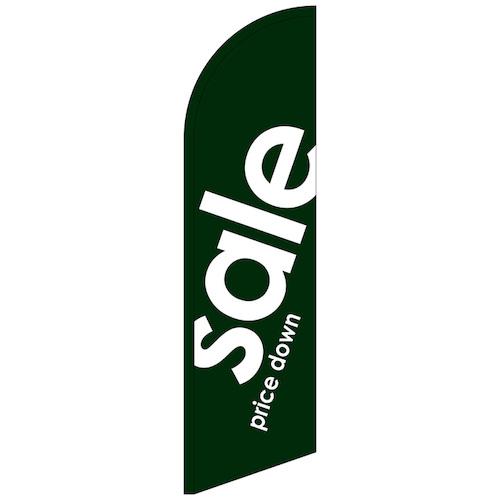 ■グリーンクロス のぼり セイルバナー大 sale 緑 No.69260 W900×H3320〔品番:6300048487〕【6296574:0】[送料別途見積り][法人・事業所限定][外直送][店頭受取不可] 12,791円
