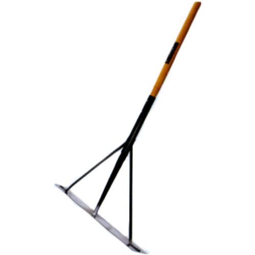 ■グリーンクロス ステンロードレーキ 600mm×70mm〔品番:6300045969〕【6297149:0】[送料別途見積り][法人・事業所限定][外直送][店頭受取不可]