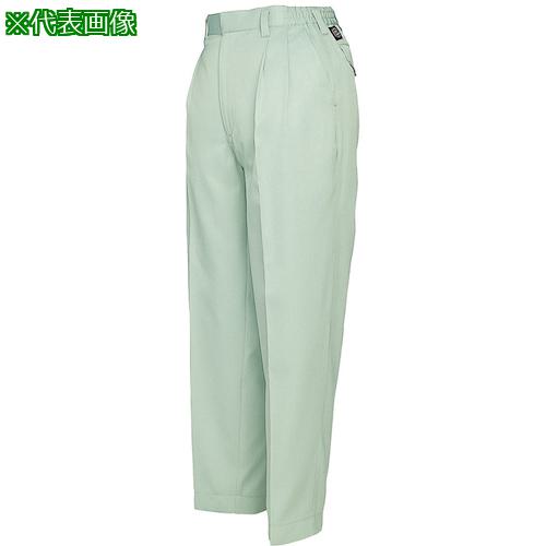 ■アイトス ズボン レディースシャーリングパンツ(2タック)AZ6363 アースグリーン 3L〔品番:AZ63630053L〕【6297700:0】[送料別途見積り][掲外取寄][店頭受取不可]