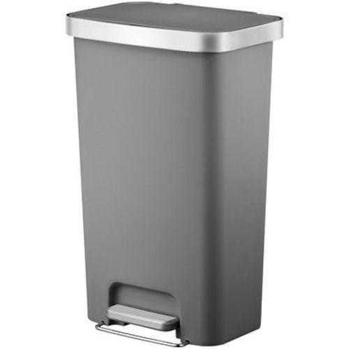 ■コンドル ダストボックス EK ハナステップ グレー〔品番:YD191LIDGR〕【6311409:0】[送料別途見積り][掲外取寄][店頭受取不可]
