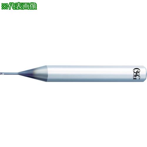 ■OSG 超硬エンドミル 4枚刃 小径ロングネックブルノ―ズ コーナー半径0.1mm 刃径1mm 刃長0.4mm 3191007〔品番:PHXLNCRE1XR0.1X6〕【6328407:0】[店頭受取不可]
