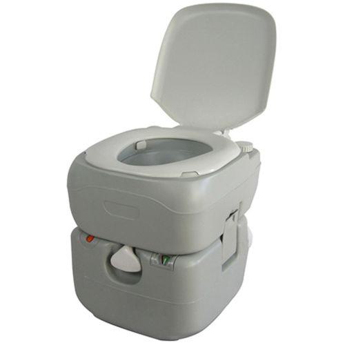 ■グリーンクロス ポータブル水洗トイレ 21Lタイプ 水源不要 持ち運び簡単 介護 アウトドア〔品番:6300051858〕【6336438:0】[送料別途見積り][法人・事業所限定][外直送][店頭受取不可]