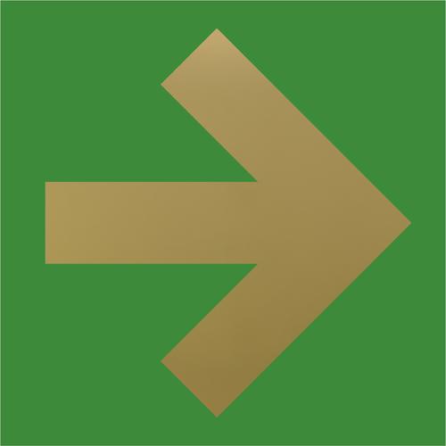■光 キャリエーター ステンレスチタンゴールド 矢印 緑〔品番:TG33211〕【6434576:0】[送料別途見積り][掲外取寄][店頭受取不可]
