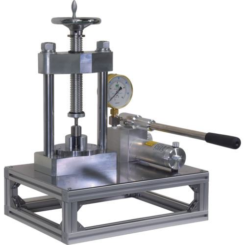■エヌピーエー プレス機 ハイセットプレス手動式100kN〔品番:HSP100H〕【6466928:0】[送料別途見積り][法人・事業所限定][直送][店頭受取不可]