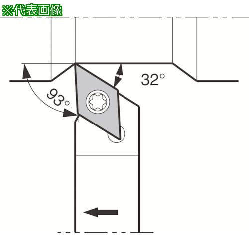 ■京セラ 外径・倣い加工用スモールツールホルダ SDJC-FF〔品番:SDJCR1010JX11FF〕【6489010:0】[店頭受取不可]