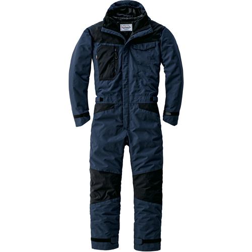 ■AUTO-BI AW(秋冬)モデル 防寒つなぎ服23030-001-ネイビーブルー-3Lサイズ〔品番:230300013L〕【6502015:0】[送料別途見積り][掲外取寄][店頭受取不可]