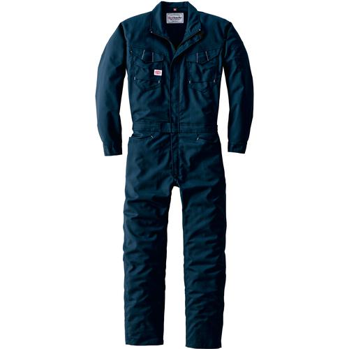 ■AUTO-BI 通年モデル つなぎ服23011-001-ネイビーブルー-3Lサイズ〔品番:230110013L〕【6503574:0】[送料別途見積り][掲外取寄][店頭受取不可]