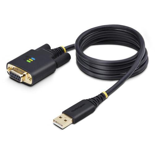 ■StarTech USB - RS232Cシリアル変換ケーブル/クロス/USB 2.0/1m/1ポート/ESD/シリアルコンバーター〔品番:1P3FFCNBUSBSERIAL〕【6527441:0】[法人・事業所限定][直送元][店頭受取不可]
