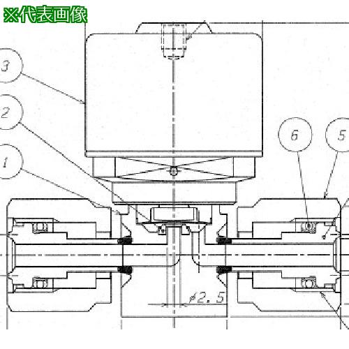 ■Fujikin SUS鋼製自動ダイレクトダイヤフラムバルブ_1MPa_FP-NSD-71〔品番:FPNSD716.352UP〕【6535153:0】[送料別途見積り][法人・事業所限定][外直送][店頭受取不可]