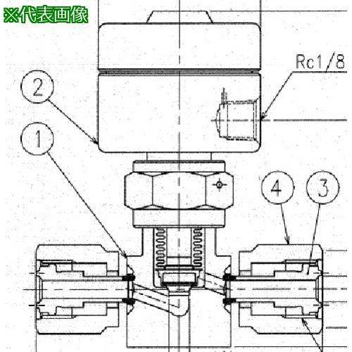 ■Fujikin SUS鋼製自動ベローズバルブ_1MPa_FPR-71〔品番:FPR719.522HTA〕【6536785:0】[送料別途見積り][法人・事業所限定][外直送][店頭受取不可]