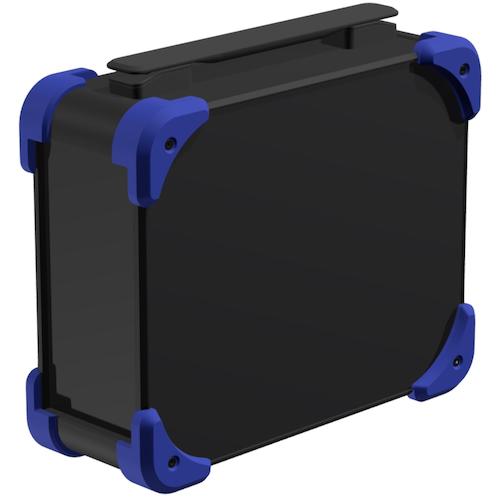 ■タカチ コーナーガード付キャリングケース〔品番:AUGH443625BNB〕【6538012:0】[法人・事業所限定][外直送元][店頭受取不可]