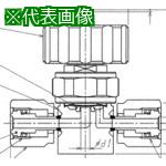 ■Fujikin SUS鋼製ダイレクトダイヤフラムバルブ_1MPa_FUND-71G〔品番:FUND71G9.522316LP〕【6538400:0】[送料別途見積り][法人・事業所限定][外直送][店頭受取不可]｜ホームセンターバロー　店