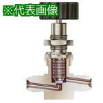 ■Fujikin SUS鋼製ベローズバルブ_1MPa_FUB-91〔品番:FUB9112.7CJN〕【6538403:0】[送料別途見積り][法人・事業所限定][外直送][店頭受取不可]｜ホームセンターバロー　店