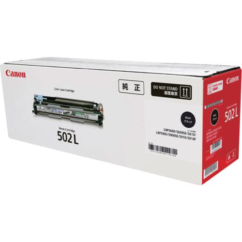 ■キヤノン ドラムカートリッジ 502 L BK(ブラック)〔品番:CRG502LBLKDRM〕【6541648:0】[送料別途見積り][掲外取寄][店頭受取不可]