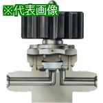 ■Fujikin SUS鋼製ダイレクトダイヤフラムバルブ_1MPa_FUND-71G〔品番:FUND71G9.52316LPPA〕【6543064:0】[送料別途見積り][法人・事業所限定][外直送][店頭受取不可]｜ホームセンターバロー　店