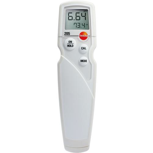 ■TESTO pH計 testo 205 pH計〔品番:05632051〕【6572126:0】[送料別途見積り][法人・事業所限定][掲外取寄][店頭受取不可]