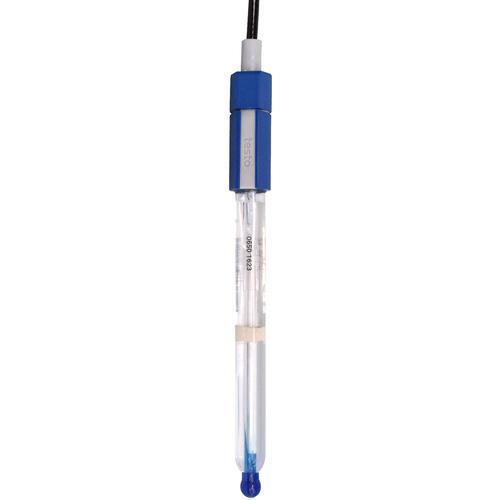 ■TESTO pHプローブ 温度センサー付, ガラスpH電極〔品番:06501623〕【6573680:0】[送料別途見積り][法人・事業所限定][掲外取寄][店頭受取不可]