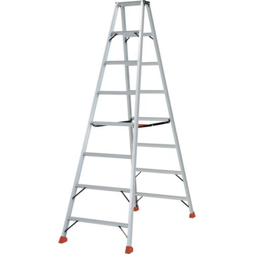 ■TRUSCO 軽量専用脚立 天板高さ2.27m〔品番:TSK240〕【6577467:0】[店頭受取不可]｜ホームセンターバロー　店