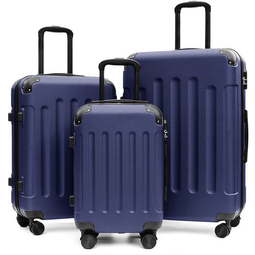 ■グリーンクロス TABI LIGHT WEIGHT GUARDIA スーツケース SMLスリーサイズセット GRAPE BLUE〔品番:6300054114〕【6586709:0】[送料別途見積り][法人・事業所限定][外直送][店頭受取不可]