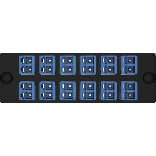 ■PANDUIT LCファイバアダプタパネル FAP8WBUDLCZ《10個入》〔品番:FAP8WBUDLCZ〕【6586967×10:0】[送料別途見積り][法人・事業所限定][掲外取寄][店頭受取不可]