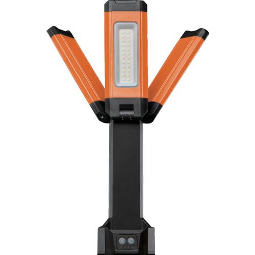 ■GROZ 充電式LEDワークライト トリプルヘッド 2000lm〔品番:LED685〕【6607298:0】[店頭受取不可]
