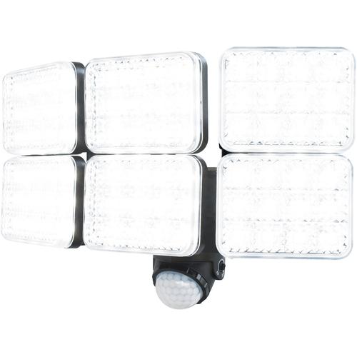 ■大進 LEDセンサーライト6灯式 極〔品番:DLA10T600〕【6607328:0】[送料別途見積り][法人・事業所限定][掲外取寄][店頭受取不可]