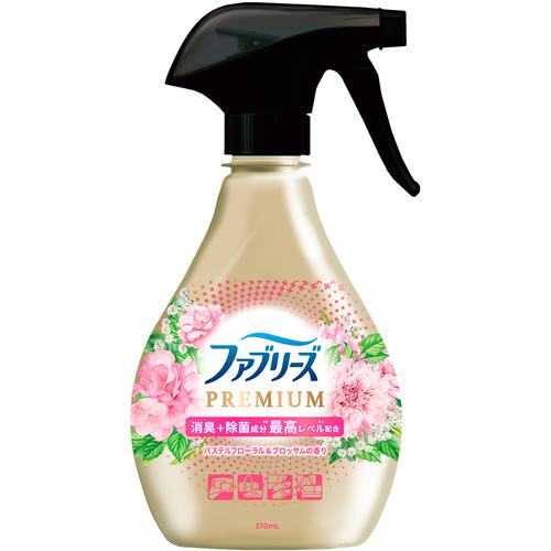 ■P&G 消臭剤 ファブリーズ PREMIUM パステルフローラル&ブロッサムの香り 本体 370ml《12個入》〔品番:233400〕【6609534×12:0】[送料別途見積り][掲外取寄][店頭受取不可]
