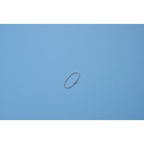 ■緑十字 ボールチェーン(玉鎖) 2.3Φ×150mm ステンレス 100本組〔品番:170017〕【6618333:0】[送料別途見積り][掲外取寄][店頭受取不可]