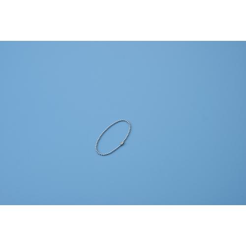 ■緑十字 ボールチェーン(玉鎖) 2.5mmΦ&times;200mm 真ちゅうクロームメッキ製 300本組 玉鎖D-300〔品番:170082〕【6619912:0】[法人・事業所限定][外直送元][店頭受取不可]｜ホームセンターバロー　店