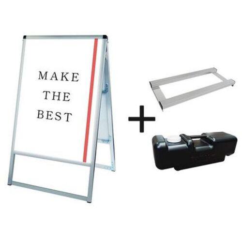 ■TOKISEI バリウススタンド看板LED B2両面 ウエイトアーム・水タンクセット〔品番:VASKLEDB2R3SET〕【6620589:0】[送料別途見積り][法人・事業所限定][外直送][店頭受取不可]