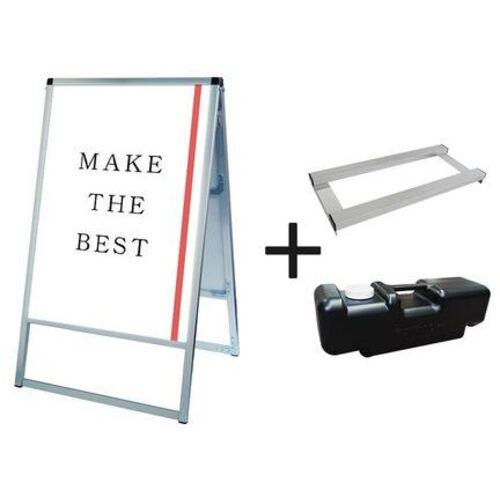 ■TOKISEI バリウススタンド看板LED B1両面 ウエイトアーム・水タンクセット〔品番:VASKLEDB1R3SET〕【6620611:0】[送料別途見積り][法人・事業所限定][外直送][店頭受取不可] 103,730円