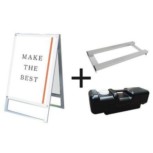 ポスター用スタンド看板マグネジ A1片面 ホワイト PSSKMN-A1KW（eb-1152960） 常磐精工 ポスター用スタンド看板マグネジ A1片面ホワイト PSSKMN-A1KW