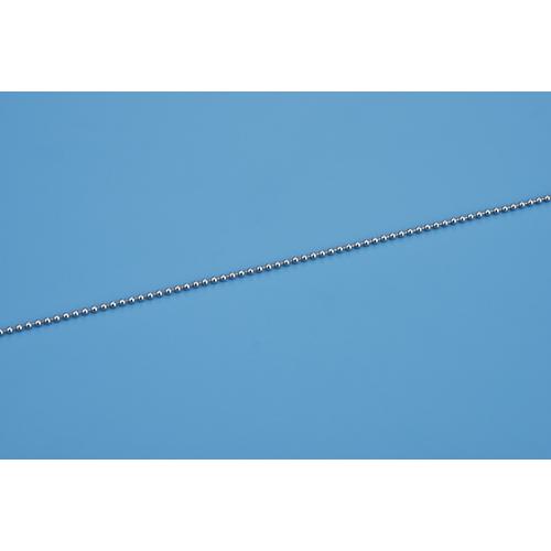 ■緑十字 ボールチェーン(玉鎖) 2.3Φ×15m ステンレス製〔品番:170056〕【6624722:0】[送料別途見積り][掲外取寄][店頭受取不可]
