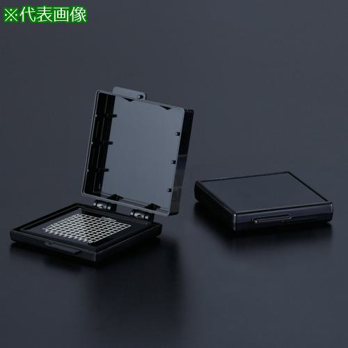 ■EXSEAL 精密デバイス搬送ケース ゲルベース2インチ 黒 フラットF3 Hタイプ 10個入〔品番:GC0016008〕【6625385:0】[送料別途見積り][掲外取寄][店頭受取不可]