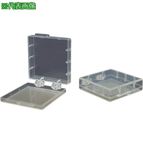 ■EXSEAL 精密デバイス搬送ケース ゲルベース2インチ トレイ無し 透明 フラットF5 Hタイプ 10個入〔品番:GC0016058〕【6626915:0】[送料別途見積り][掲外取寄][店頭受取不可]