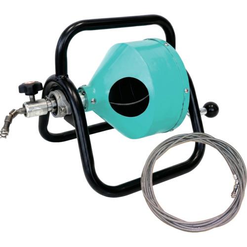 ■KANTOOL 排水管掃除機 FRC(本体)+ニュートラルワイヤー6mmx8mセット〔品番:FRC1〕【6628584:0】[送料別途見積り][法人・事業所限定][外直送][店頭受取不可]