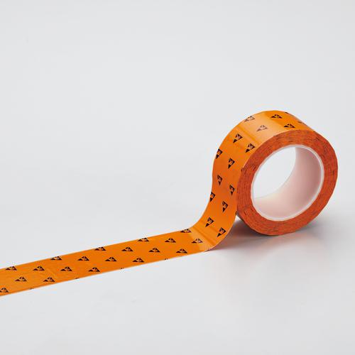 ■緑十字 クリーンルーム用ラインテープ オレンジ 50mm幅×33m 帯電防止タイプ〔品番:259027〕【6629469:0】[送料別途見積り][掲外取寄][店頭受取不可] 7,524円