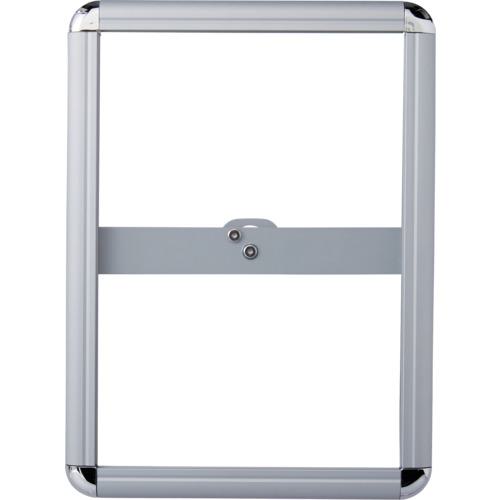 ■緑十字 ベルトパーテーション用A3パネル(332170・332160専用) 348×471mm アルミ枠付〔品番:332169〕【6632598:0】[送料別途見積り][掲外取寄][店頭受取不可]
