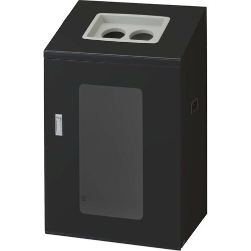 ■コンドル リサイクルボックスNYIS-90 BK-2〔品番:YW548LID〕【6636493:0】[法人・事業所限定][外直送元][店頭受取不可]