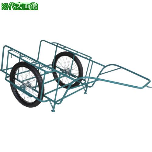 ■HARAX スチールリヤカー 26×2-1/2ノーパンクタイヤ 積載面1500×900〔品番:SSR5N〕【6647908:0】[送料別途見積り][法人・事業所限定][外直送][店頭受取不可]
