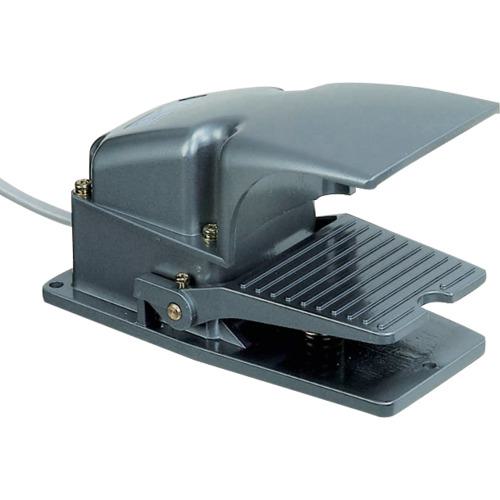 ■国際電業 フットスイッチ 産業用半カバータイプ ペダル形 AC250V 10A〔品番:SFM1〕【6668506:0】[送料別途見積り][店頭受取不可]