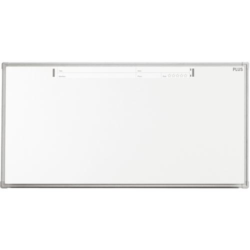 ■PLUS スマホ対応ホワイトボード 428185)スマホ対応壁掛けホワイトボード PASHABO スチール SWB-1209SW〔品番:SWB1209SW〕【6684735:0】[送料別途見積り][法人・事業所限定][外直送][店頭受取不可]｜ホームセンターバロー　店
