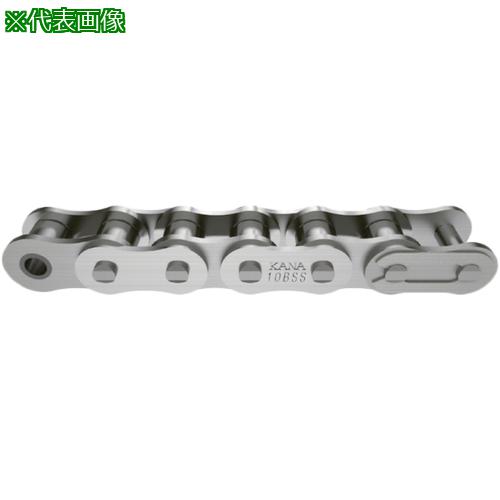■KANA KANA 12B SUS チエン 160L(3M)〔品番:KANA12BSUST〕【6697025:0】[送料別途見積り][掲外取寄][店頭受取不可]