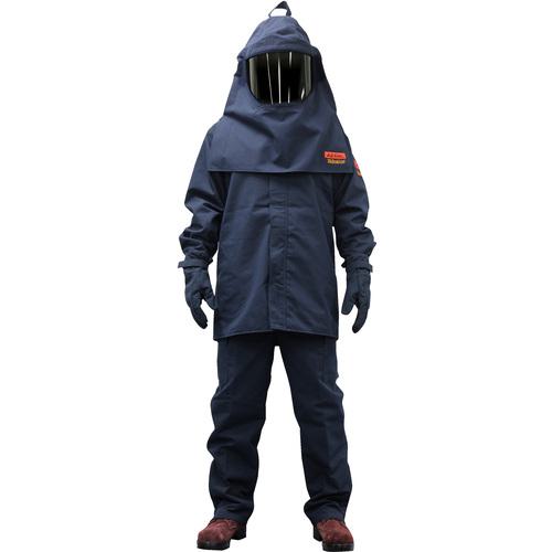 ■アゼアス アークフラッシュ防護服セット AZ ARC 39928 C3S セット[二重]LL〔品番:AZARC39928C3SLL〕【6719821:0】[送料別途見積り][法人・事業所限定][直送][店頭受取不可]｜ホームセンターバロー　店