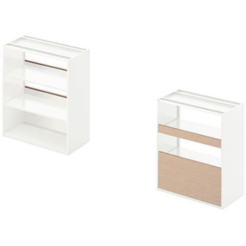 ■NAIKI オープンシェルフ MJ型 ミジカ mijika〔品番:MJ0911NWSO〕【6719867:0】[送料別途見積り][掲外取寄][店頭受取不可]