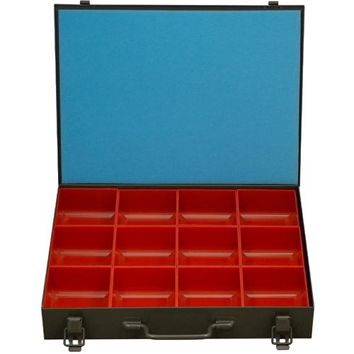 ■MARVEL スチール製工具箱 パーツボックスC〔品番:PB400C〕【6747185:0】[送料別途見積り][掲外取寄][店頭受取不可]