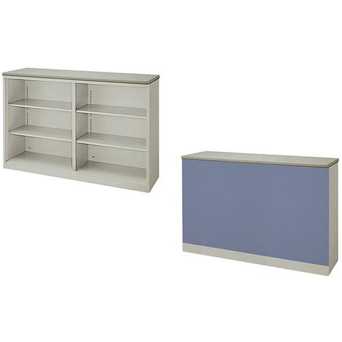 ■NAIKI ハイカウンター(オープン)〔品番:SNC1590NAWHBL〕【6789882:0】[送料別途見積り][法人・事業所限定][掲外取寄][店頭受取不可]